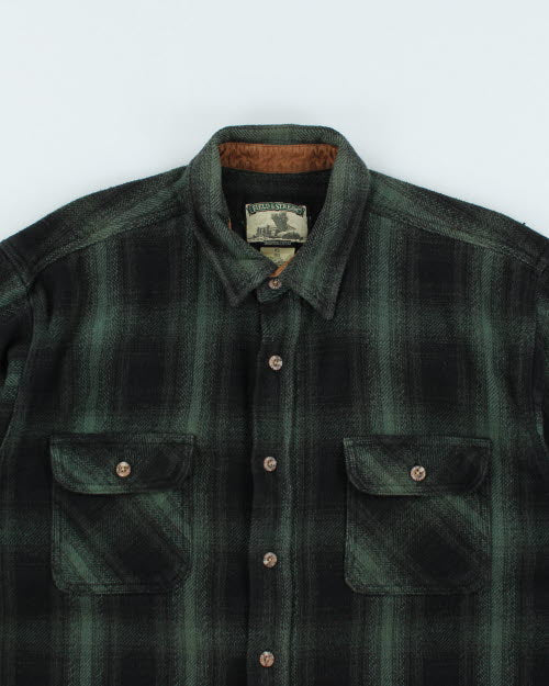 Vintage Field &amp; Stream Heavyweight Flannel Shirt - XL