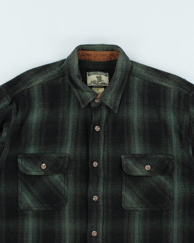 Vintage Field & Stream Heavyweight Flannel Shirt - XL