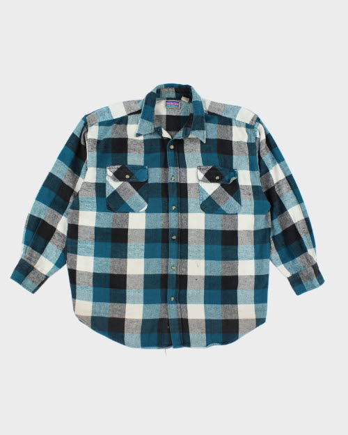 Vintage 90's North Crest Heavyweight Flannel Shirt - XL