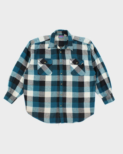 Vintage 90's North Crest Heavyweight Flannel Shirt - XL