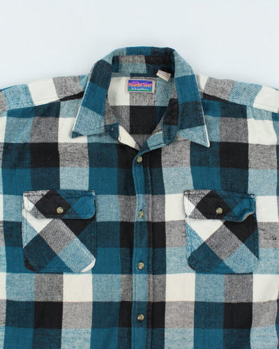 Vintage 90's North Crest Heavyweight Flannel Shirt - XL