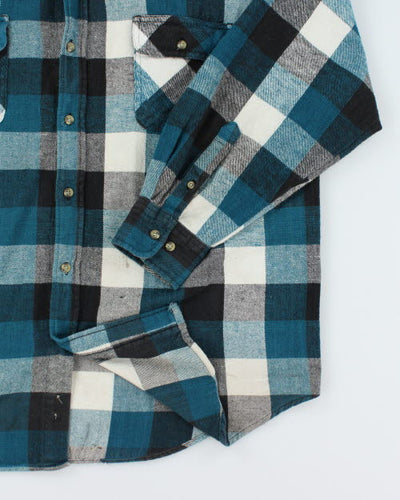 Vintage 90's North Crest Heavyweight Flannel Shirt - XL