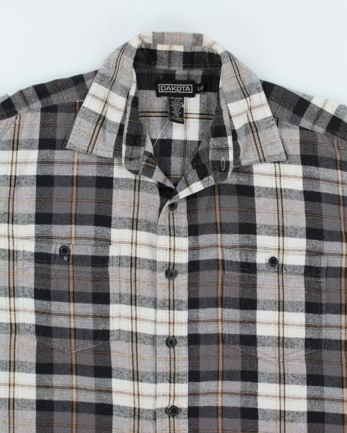 Vintage Dakota Oversized Flannel Shirt - L