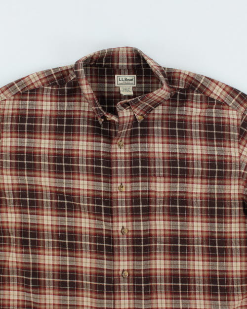 Vintage 90's L.L. Bean Oversized Flannel Shirt - L