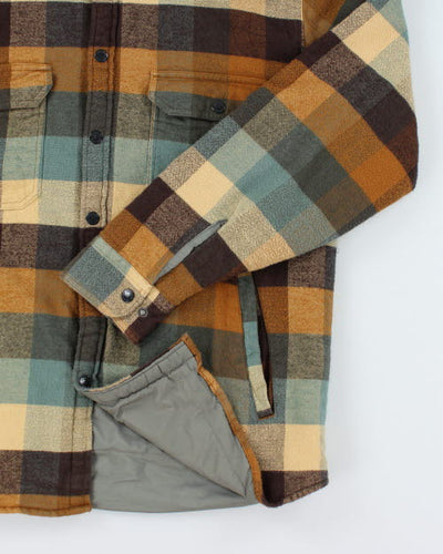 Vintage 90's Woolrich Padded Flannel Shirt - M