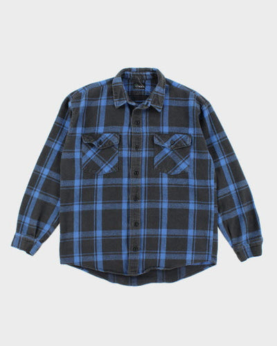 Vintage 90's Codet Faded Flannel Shirt - L