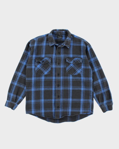 Vintage 90's Codet Faded Flannel Shirt - L