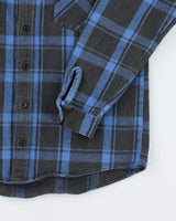 Vintage 90's Codet Faded Flannel Shirt - L