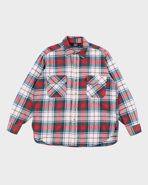 Vintage 80's Woolrich Flannel Shirt - L