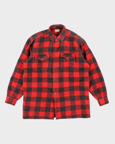 Vintage 80's Champion Heavyweight Flannel Shirt - XL