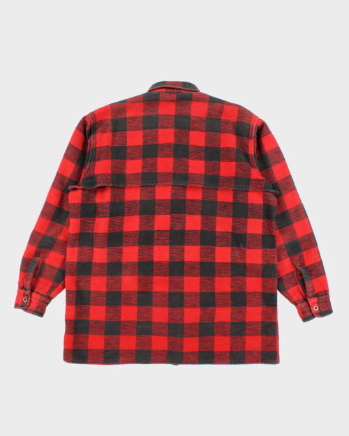 Vintage 80's Champion Heavyweight Flannel Shirt - XL