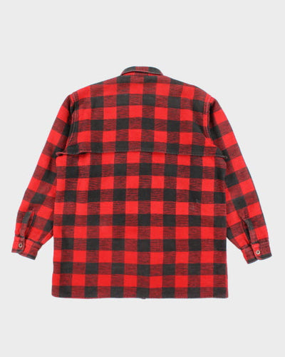 Vintage 80's Champion Heavyweight Flannel Shirt - XL