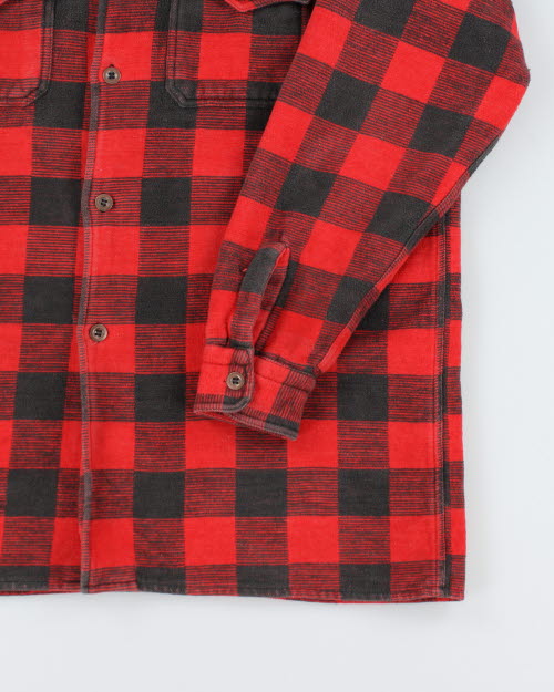 Vintage 80's Champion Heavyweight Flannel Shirt - XL