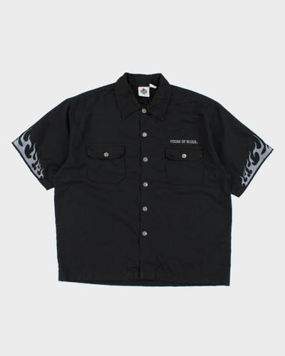 Vintage Y2K House of Blues Gothic Style Shirt - XL