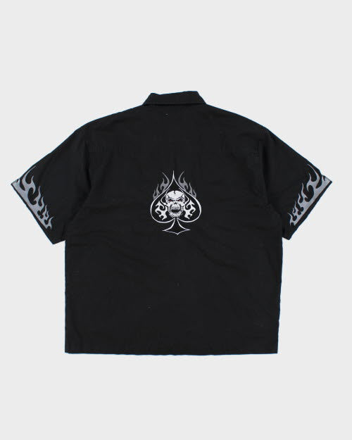Vintage Y2K House of Blues Gothic Style Shirt - XL