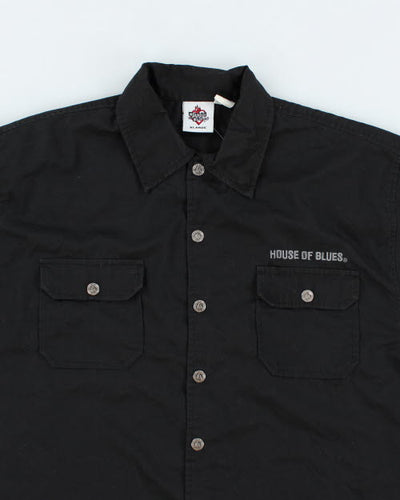 Vintage Y2K House of Blues Gothic Style Shirt - XL