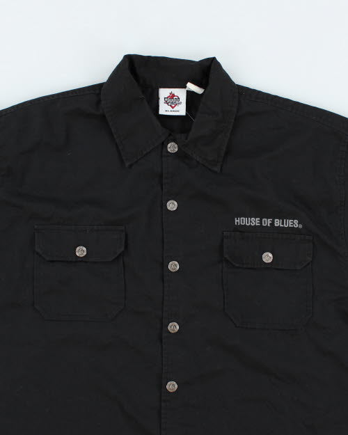 Vintage Y2K House of Blues Gothic Style Shirt - XL