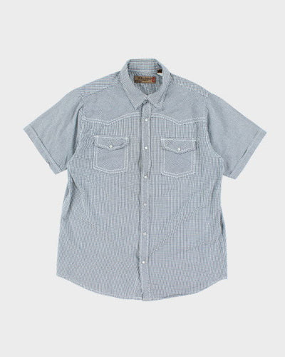 Vintage Redsnap Western Style Short Sleeve Shirt - L