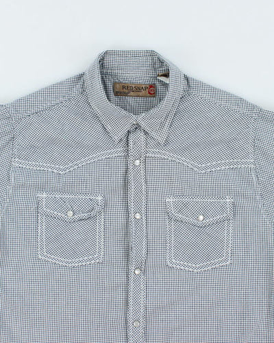 Vintage Redsnap Western Style Short Sleeve Shirt - L