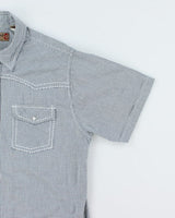 Vintage Redsnap Western Style Short Sleeve Shirt - L