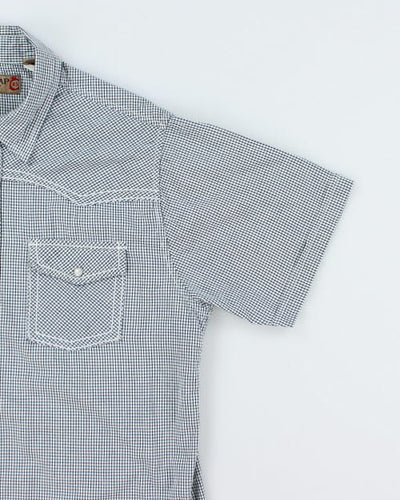 Vintage Redsnap Western Style Short Sleeve Shirt - L