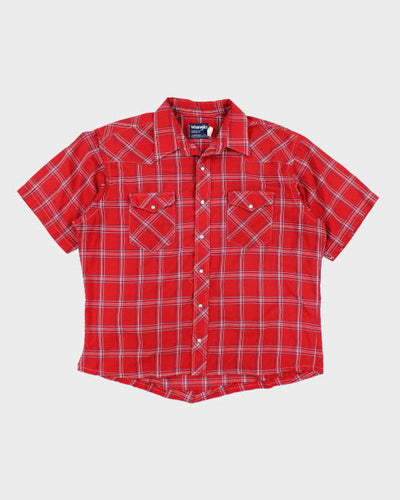 Vintage 90's Wrangler Western Style Shirt - XL