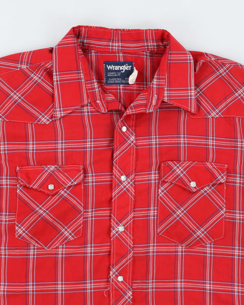 Vintage 90's Wrangler Western Style Shirt - XL