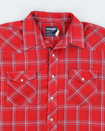 Vintage 90's Wrangler Western Style Shirt - XL
