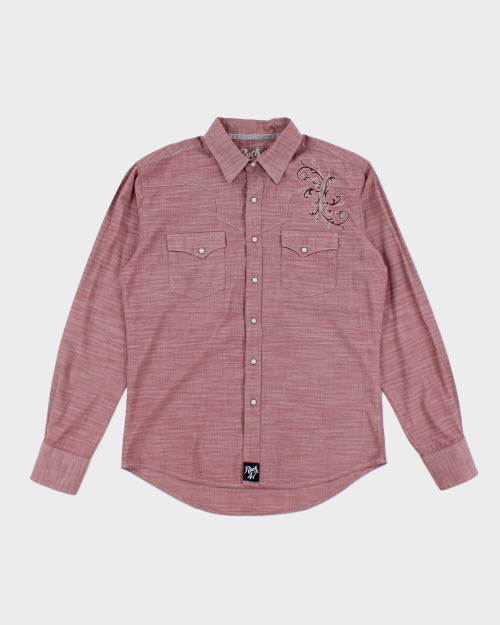 Vintage Y2K Wrangler Rock 47 Western Shirt - M
