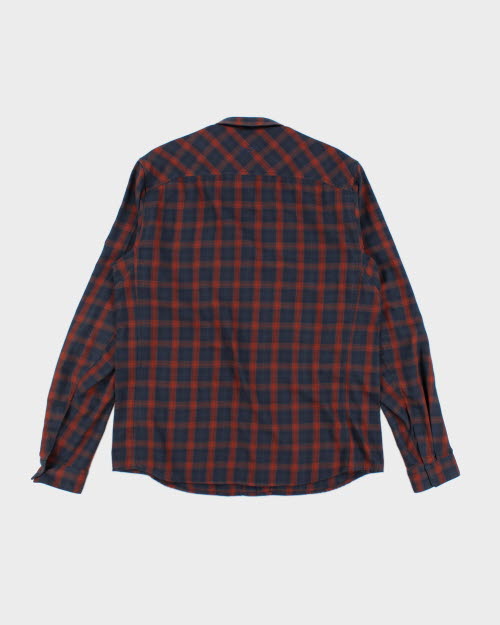 Arc'teryx Lightweight Snap Button Plaid Shirt - L