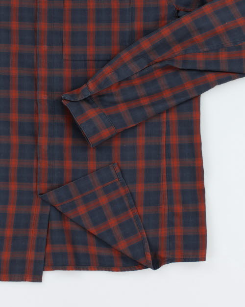 Arc'teryx Lightweight Snap Button Plaid Shirt - L