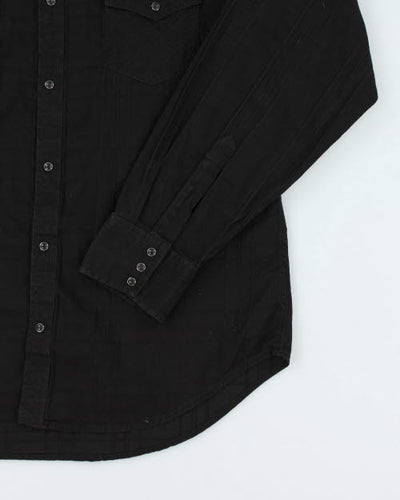 Vintage Y2K Tribal Embroidered Western Shirt - XL