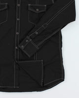 Vintage Y2K Adiktd Embroidered Western Shirt - L