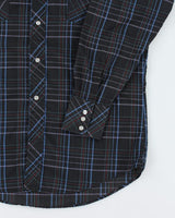 Vintage 80's Striped Western Shirt - L