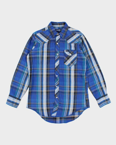 Vintage 90's Wrangler Snap Button Western Shirt - L