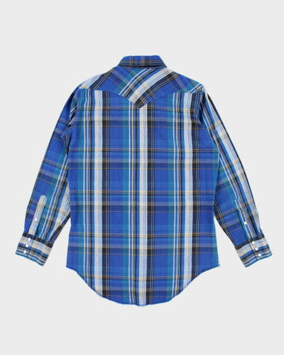 Vintage 90's Wrangler Snap Button Western Shirt - L