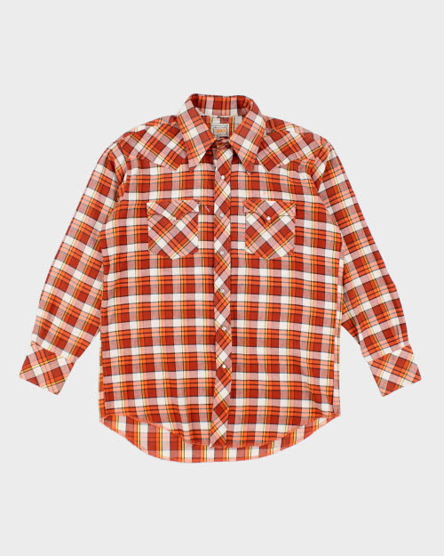 Vintage 70's Karman Snap Button Western Shirt - S