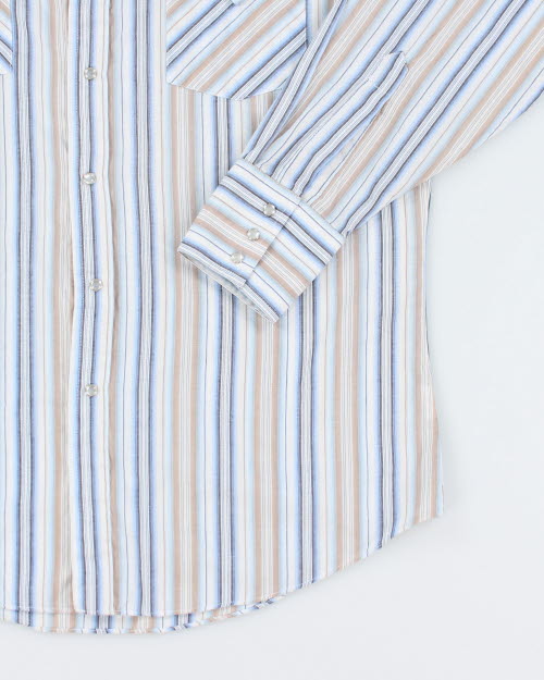 Vintage 80's Ely Cattleman Snap Button Western Shirt - M