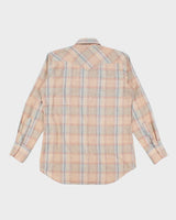 Vintage 90's Stockman Snap Button Western Shirt - M