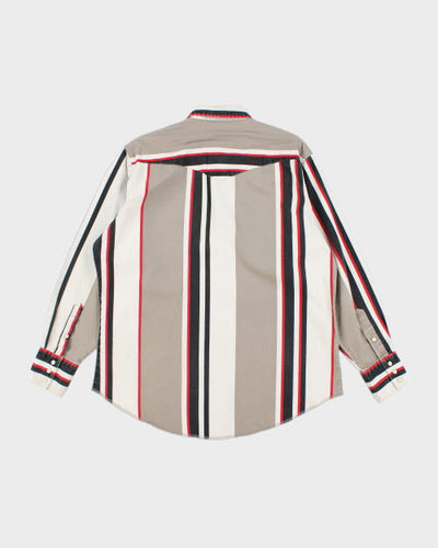 Vintage Wrangler Striped Flannel Shirt - L