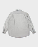 Vintage Wrangler Grey Flannel Shirt - L