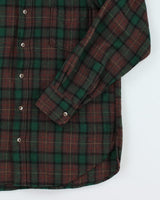 Vintage 80's Woolrich Plaid Flannel Shirt - M