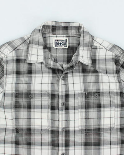 Vintage 00's Converse Plaid Flannel Shirt - S