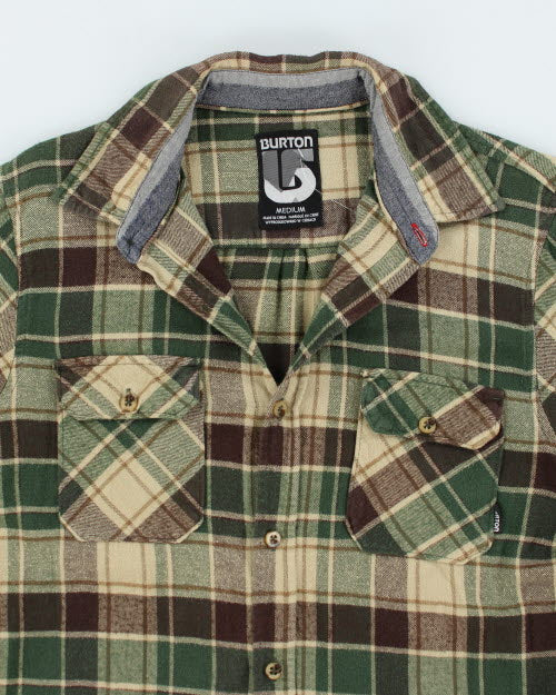 Vintage 90's Burton Snowboarding Flannel Shirt - M