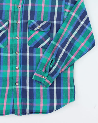Vintage 90's Five Brothers Heavyweight Flannel Shirt - XL