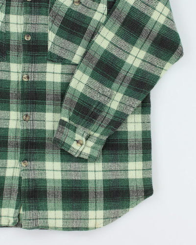 Vintage 90's Thums Up Flannel Shirt  - XL