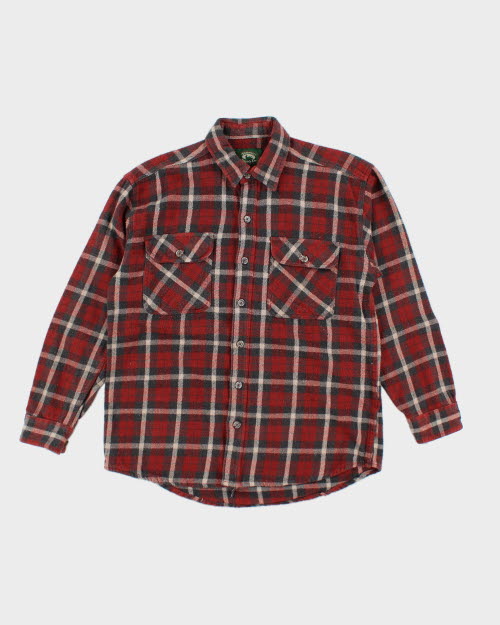 Vintage 90's Stillwater Oversized Flannel Shirt - L