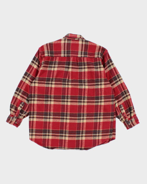 Vintage 90's Field &amp; Stream Heavyweight Flannel Shirt - L