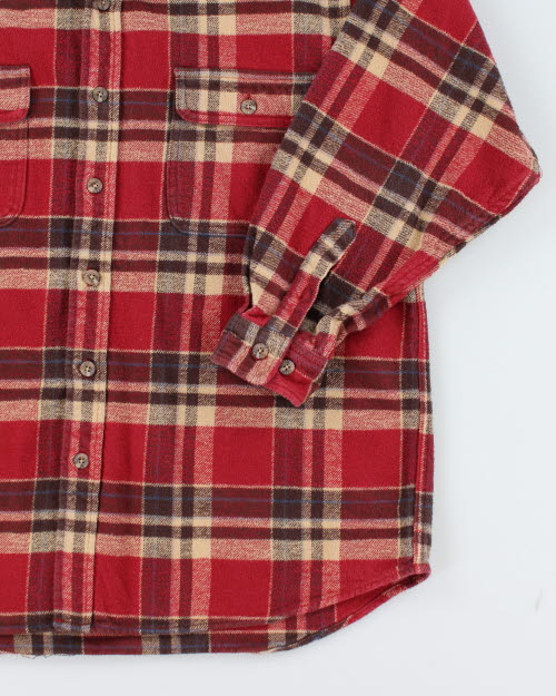 Vintage 90's Field &amp; Stream Heavyweight Flannel Shirt - L