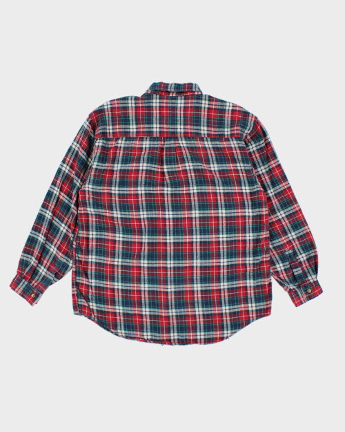 Vintage 90's Lacoste Flannel Shirt - L